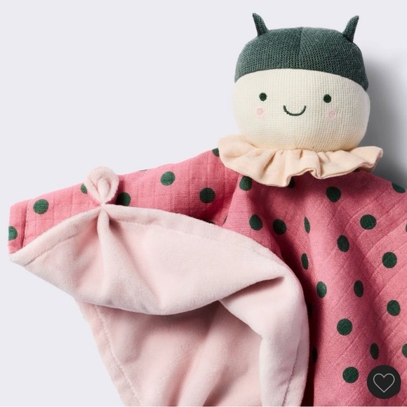 New With Tags Cloud Island Security Blanket Lovey Blankie Lady Bug - Picture 3 of 13